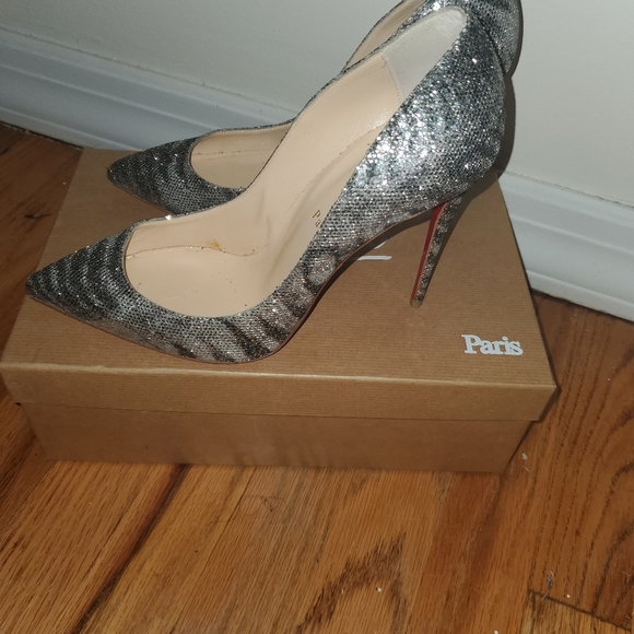 CHRISTIN LOUBOUTIN PIGALLE SHINY - Picture 4 of 5
